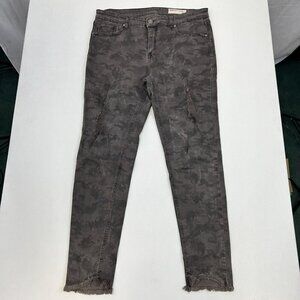 Wish List Women's Distressed Ankle Jeans Multicolor Size XL